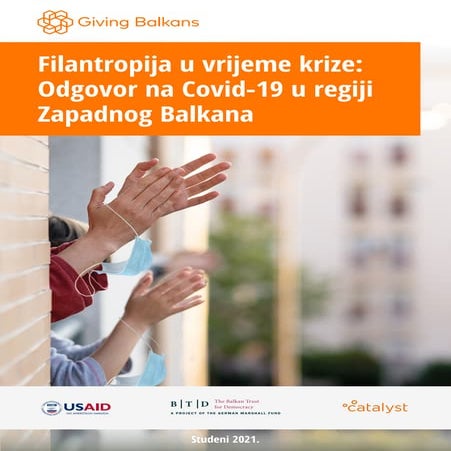 Filantropija u vrijeme krize: Odgovor na Covid-19 u regiji Zapadnog Balkana