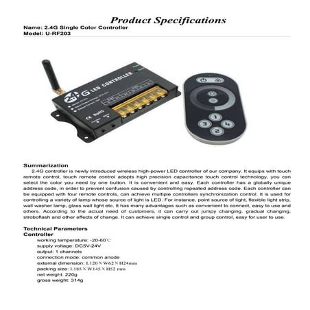 LED Lighting Product Attachment