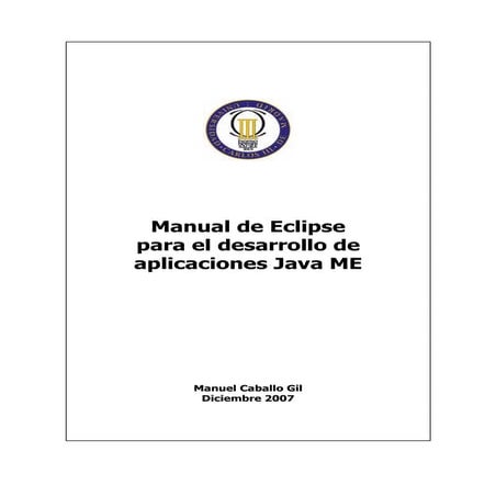MANUAL DE ECLIPSE | PDF