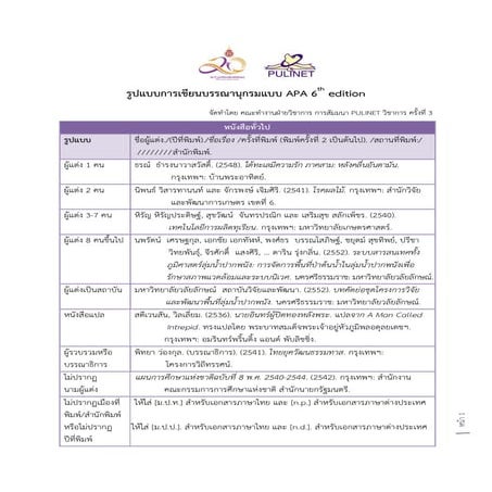 การเขียนบรรณานุกรม