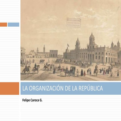Período de organización de la República en Chile 1823-1830 | PPTX