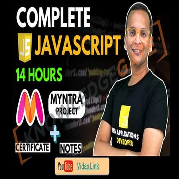 Complete JavaScript Guide Notes Examples | PPT