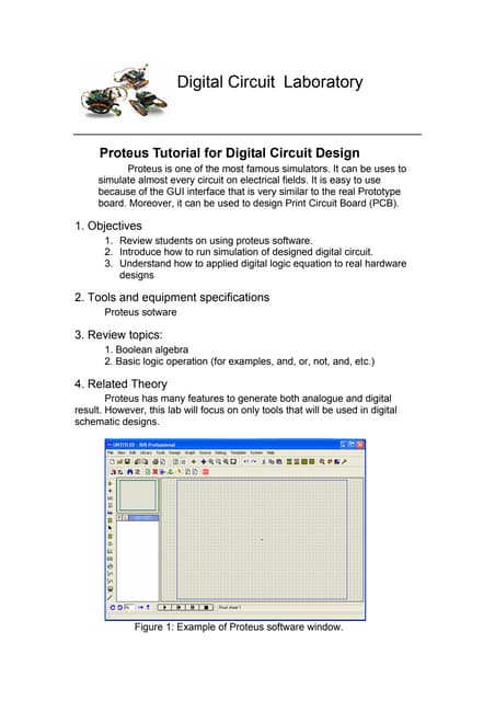 File 1 proteus tutorial for digital circuit design