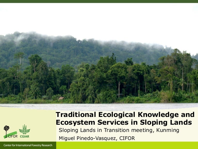 thumbnail of  Traditional Ecological Knowledge and Ecosystem Services in Sloping Lands