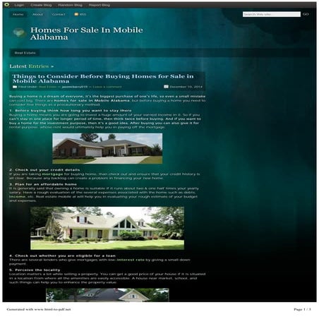 Homes For Sale In Mobile AlabamaHomes For Sale In Mobile Alabama