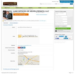 LAW OFFICES OF KEVIN J ROACH, LLC