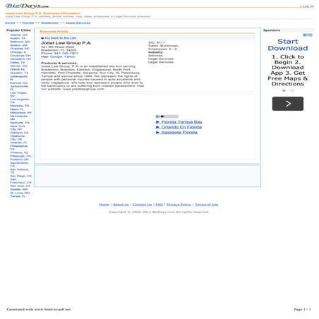 Jodat Law Group P.A.