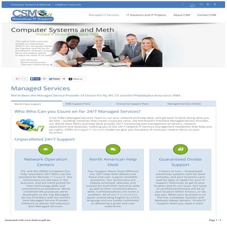 Schooley Mitchell Overview | PDF