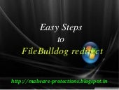 Delete FileBulldog redirect: How to...