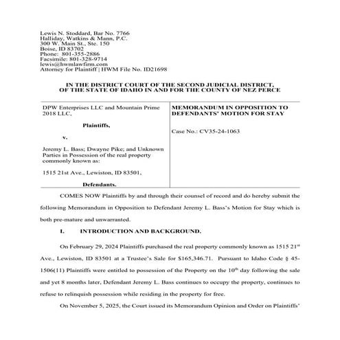 Residential Lease Agreement – Critical Exhibit in Property Rights ...