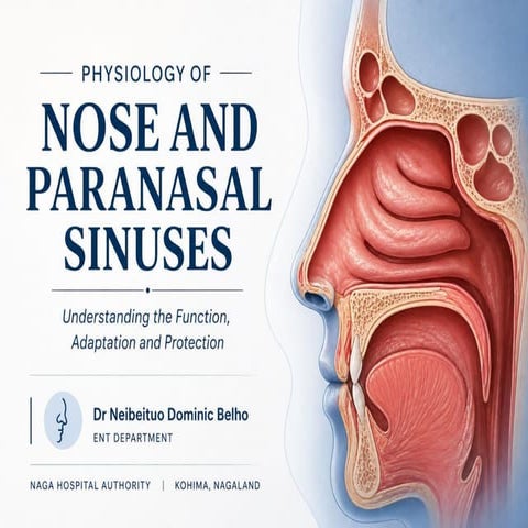 Physiology of nose | PPTX