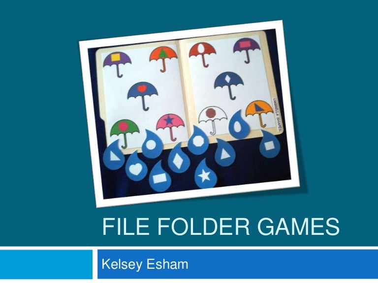 File folder games