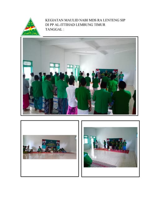 CONTOH SK PANITIA MAULID NABI