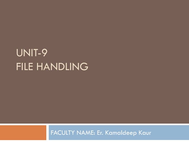 File Handling.pdffile handling ppt final