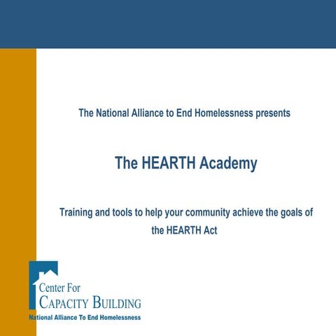 NAEH Implications of the Hearth Act