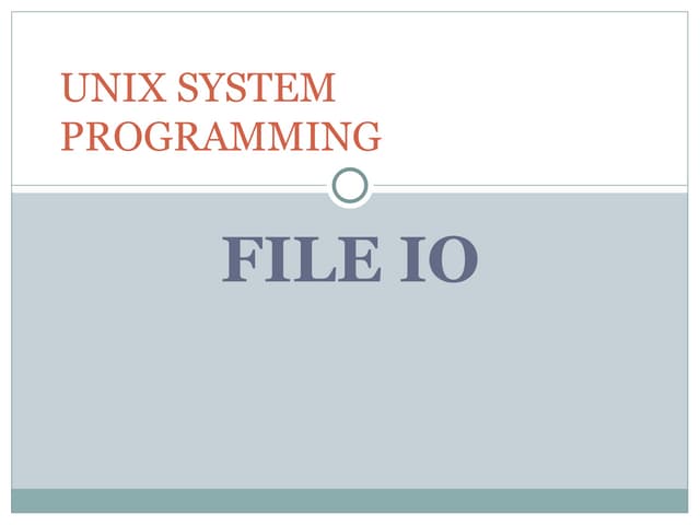 File management