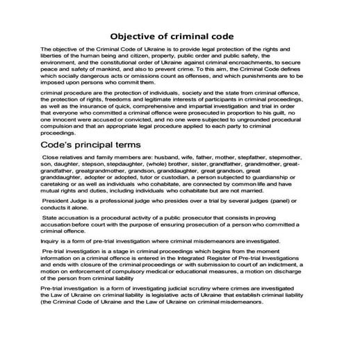 The concept, characterisitics and types of the crimes | PPT