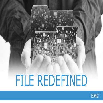 EMC Storage Redefine FILE