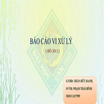 Đồ án mạch xung DHCT | PDF