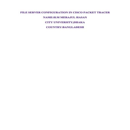 File server(h.m merajul hasan)