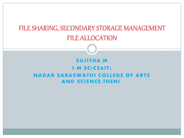 File sharing