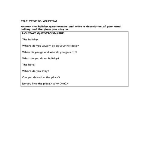 File Test 06 Writing