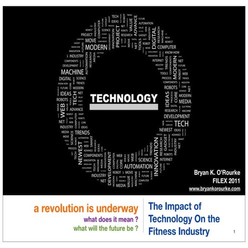 Technologies Impact On The Future Of Fitness - FILEX 2011
