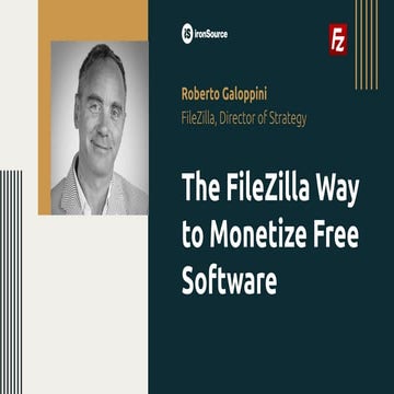 The FileZilla Way to Monetize Free Software
