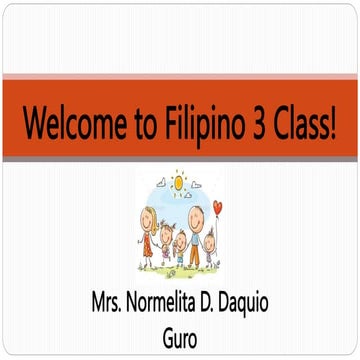 Filipino-3-Lesson-22 Paggamit ng salitang kilos. pptx | PPTX