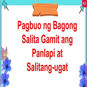 Panlapi- Ano ang panlapi at ano ang iba't ibang uri Ng panlapi ...