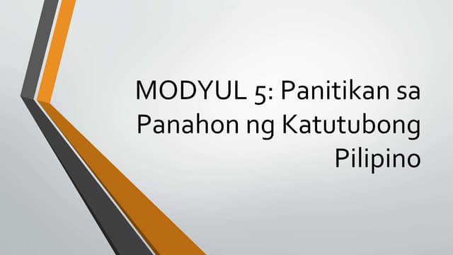 Panayam ppt | PPTX