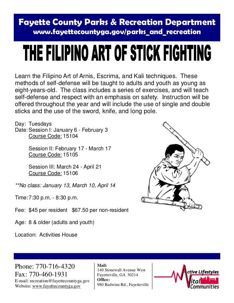 Filipino Art of Stick Fighting