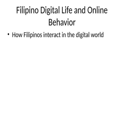 Exploring Filipino Seasonal Celebrations and Cultural Cycles | PPTX