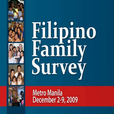 Filipino family survey