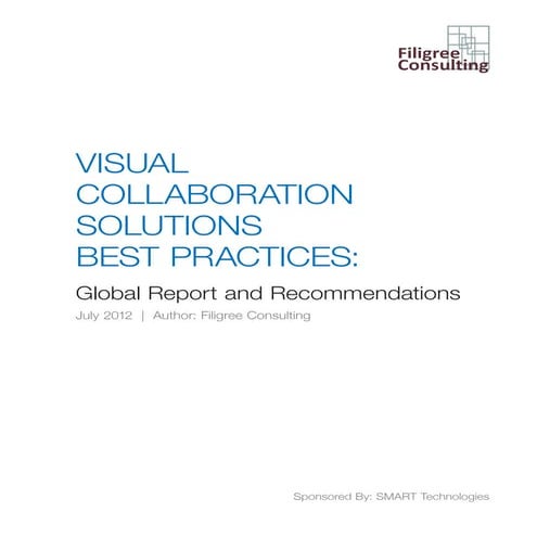 Visual Collaboration Solutions Best Practices
