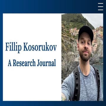 Fillip Kosorukov - A Research Journal | PDF