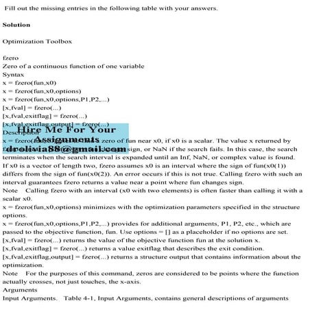  Fill out the missing entries in the following table with your answers.pdf