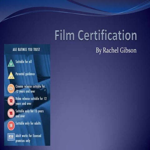 Film Certification