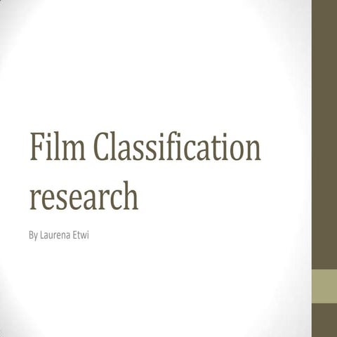 The british board of film classification | DOCX