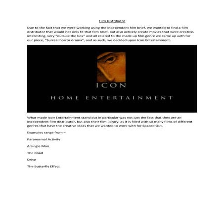 Film Distributor Docx