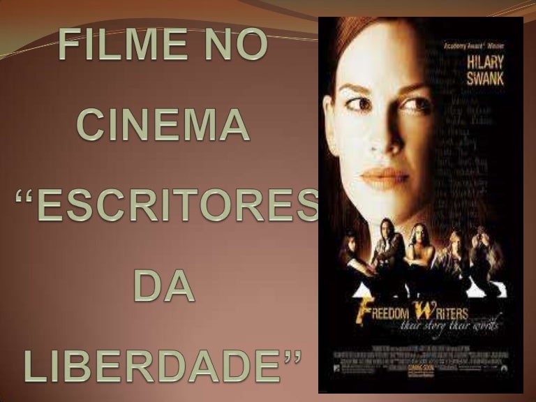 Filme escritores da liberdade no cinema