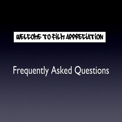 Film Faqs