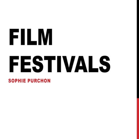 Film festivals