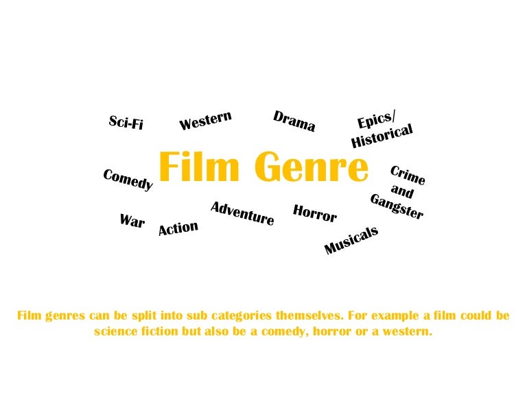 Film genres