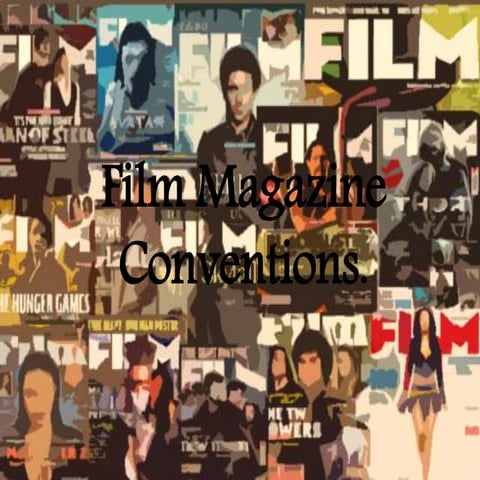 Film magazine conventions 