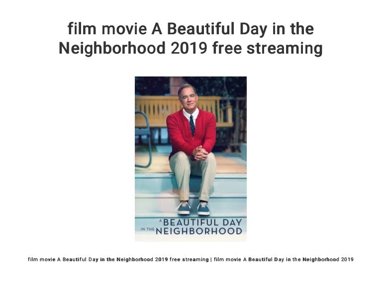 a beautiful day in the neighborhood streaming free