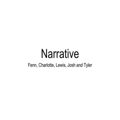 Types of Film narratives 