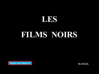 Films noirs avec le déclin de la france