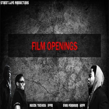 Film openings