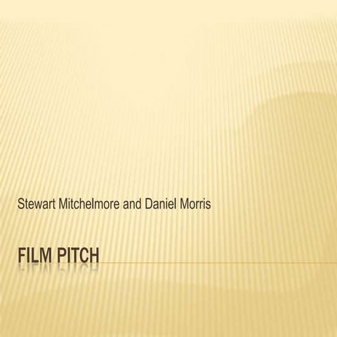 Film pitch